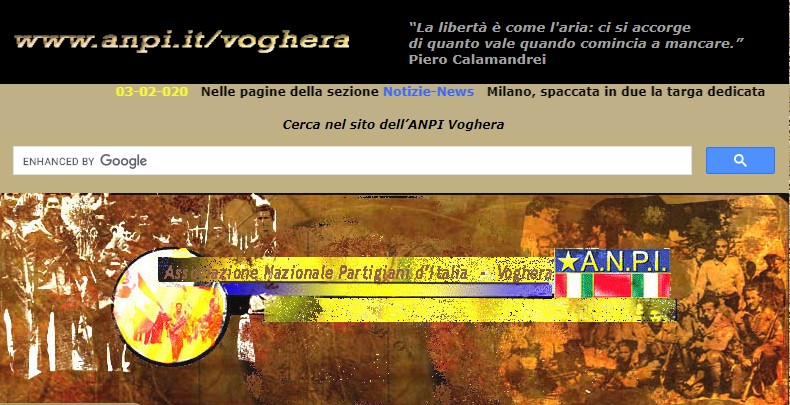 “Anche i Partigiani però…” con Chiara Colombini e Pierangelo Lombardi il 26 maggio