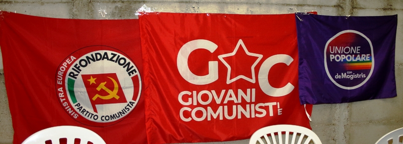 Video panorama d’immagini della festa provinciale di Rifondazione Comunista, Fed. di Pavia